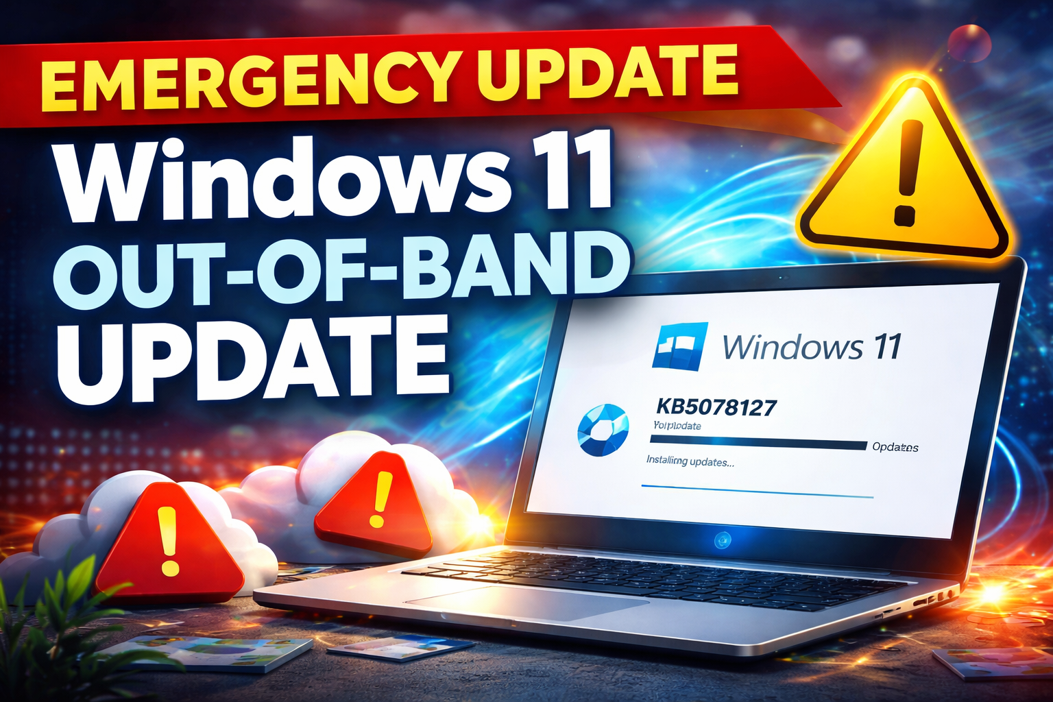 Microsoft releases emergency Windows 11 out-of-band update